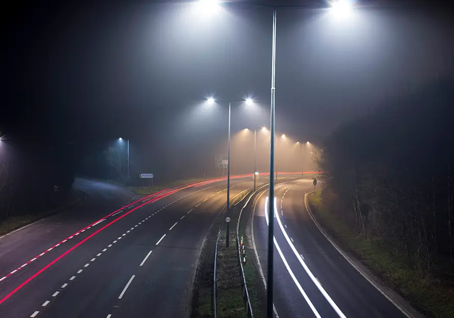 Smart City system til intelligent styring af vejbelysning